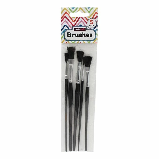 Discount ✔️ Hobbycraft Junior Artists' Paint Brushes 5 Pack 🔥 2 Discount ✔️ Hobbycraft Junior Artists' Paint Brushes 5 Pack 🔥 - Image 2