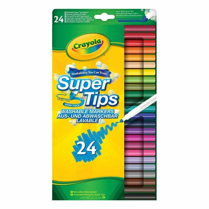 Deals ๐ Crayola Supertips Washable Markers 24 Pack ๐คฉ 1 Deals ๐ Crayola Supertips Washable Markers 24 Pack ๐คฉ