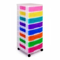 Coupon 🤩 Really Useful Products Really Useful Rainbow Storage Tower 8 Drawers 👏
