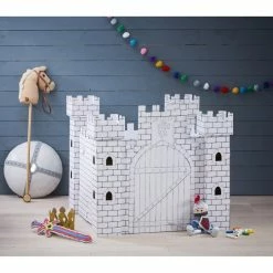 Outlet 🎉 Hobbycraft Colour-In Cardboard Castle Playhouse 91cm ⭐ 11 Outlet 🎉 Hobbycraft Colour-In Cardboard Castle Playhouse 91cm ⭐ -Hobbycraft Shop 618595 1000 5 colour in cardboard castle playhouse 91cm