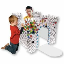 Outlet 🎉 Hobbycraft Colour-In Cardboard Castle Playhouse 91cm ⭐ 12 Outlet 🎉 Hobbycraft Colour-In Cardboard Castle Playhouse 91cm ⭐ -Hobbycraft Shop 618595 1000 6 colour in cardboard castle playhouse 91cm