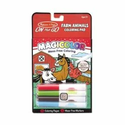 Brand new ⌛ Melissa & Doug Magiclour Farm Animals Colouring Pad ⌛