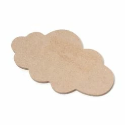 Best Pirce 🥰 Hobbycraft Cloud MDF Wooden Shape 13cm 😀