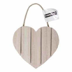 Hot Sale 🤩 Hobbycraft Wooden Heart Wall Plaque ✨