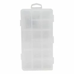 Budget 🥰 Hobbycraft Clear Plastic Storage Box 25cm X 12.5cm 🎉