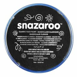 Discount ✨ Snazaroo Black Face Paint Compact 18ml 🛒