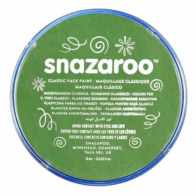 Cheapest ๐งจ Snazaroo Grass Green Face Paint Compact 18ml ๐ 1 Cheapest ๐งจ Snazaroo Grass Green Face Paint Compact 18ml ๐