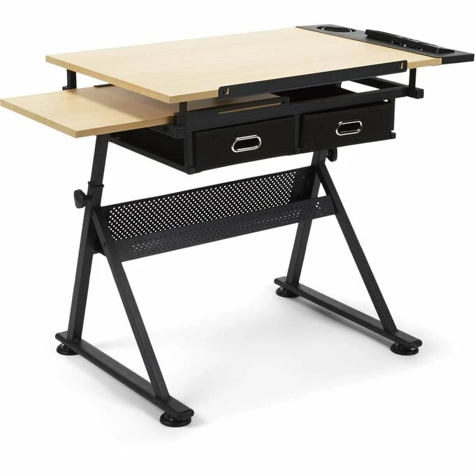 Cheapest ๐คฉ Hobbycraft Craft Creative Desk With Stool 70cm X 119cm X 60cm ๐ 2 Cheapest ๐คฉ Hobbycraft Craft Creative Desk With Stool 70cm X 119cm X 60cm ๐ - Image 2