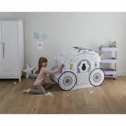 Cheap 🔔 Hobbycraft Colour-In Cardboard Princess Carriage 108cm ⭐ -Hobbycraft Shop 641504 1000 5 colour in cardboard princess carriage 108cm