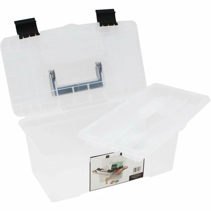 Hot Sale ๐ฏ Hobbycraft Clear Universal Craft Box 39cm X 23cm X 17cm ๐ฏ 3 Hot Sale ๐ฏ Hobbycraft Clear Universal Craft Box 39cm X 23cm X 17cm ๐ฏ - Image 3