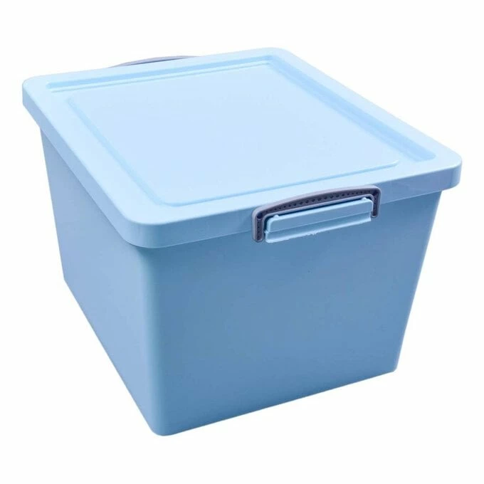 Cheap 🌟 Really Useful Products Really Useful Pastel Blue Plastic Storage Box 33.5 Litres 🎉 1 Cheap 🌟 Really Useful Products Really Useful Pastel Blue Plastic Storage Box 33.5 Litres 🎉