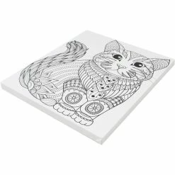 Wholesale 🔔 Hobbycraft Cat Colour-In Canvas 😍 5 Wholesale 🔔 Hobbycraft Cat Colour-In Canvas 😍 -Hobbycraft Shop 644950 1000 3 cat colour in canvas
