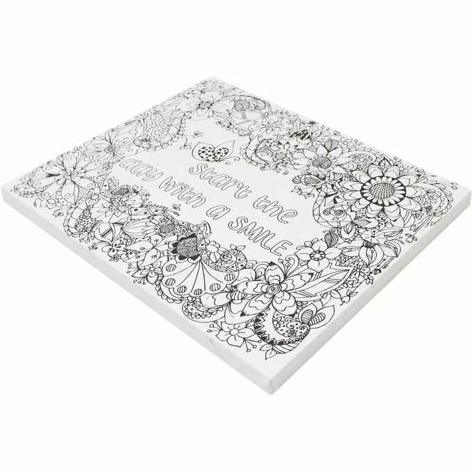 Hot Sale ๐ Hobbycraft Smile Colour-In Canvas ๐ 3 Hot Sale ๐ Hobbycraft Smile Colour-In Canvas ๐ - Image 3