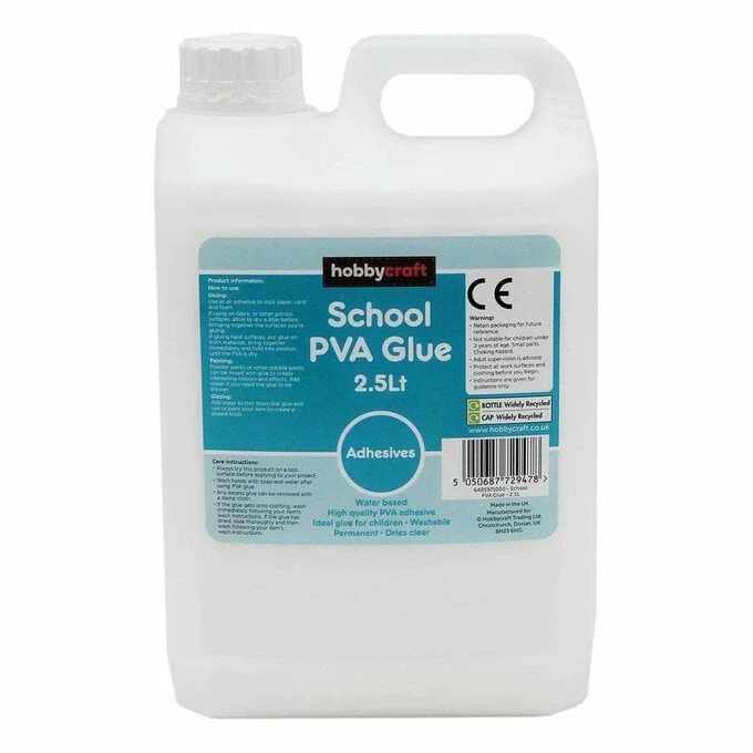 Cheap ๐ Hobbycraft School PVA Glue 2.5 Litres ๐ 1 Cheap ๐ Hobbycraft School PVA Glue 2.5 Litres ๐