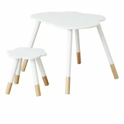 Cheapest 🔔 Hobbycraft Wooden Cloud Desk And Stool ⭐ -Hobbycraft Shop 649418 1000 1 wooden cloud desk and stool
