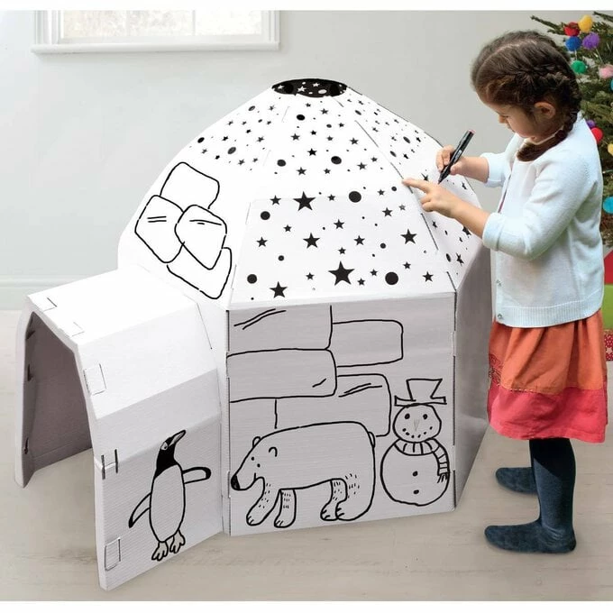 Coupon ๐ Hobbycraft Colour In Cardboard Igloo 107cm ๐ 2 Coupon ๐ Hobbycraft Colour In Cardboard Igloo 107cm ๐ - Image 2