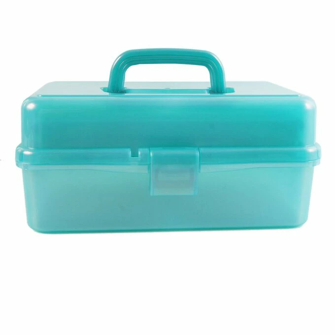 Best deal 👏 Hobbycraft Teal Metallic Caddy 33cm X 20cm X 15cm ⭐ 3 Best deal 👏 Hobbycraft Teal Metallic Caddy 33cm X 20cm X 15cm ⭐ - Image 3
