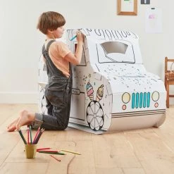 Top 10 😍 Hobbycraft Colour-In Cardboard Ice Cream Van 112cm 🌟 -Hobbycraft Shop 653442 1000 3 colour in cardboard ice cream van 112cm