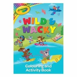 Cheap ✨ Crayola Wild And Wacky Colouring Book 👏