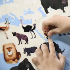 Cheapest ⌛ Poppik Animals Of The World Sticker Poster ⭐ -Hobbycraft Shop 657531 1000 4 poppik animals of the world sticker poster