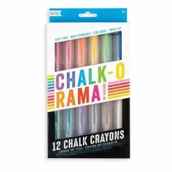 Hot Sale 🥰 Ooly Chalk-O-Rama Chalk Crayons 12 Pack 🛒