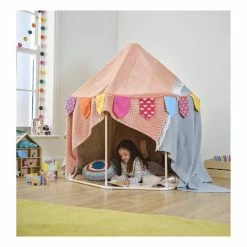 Brand new 😀 Hobbycraft Make Your Own Tent Wooden Den Kit ❤️ -Hobbycraft Shop 658802 1000 2 make your own circus tent wooden den kit