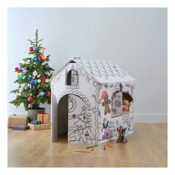 Budget 🥰 Hobbycraft Colour-In 🎄 Christmas Cardboard Gingerbread House 🛒