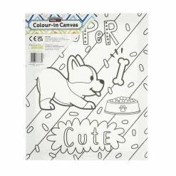 Best reviews of ✨ Hobbycraft 🐕 Dog Colour-In Canvas 👏