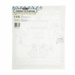 Best Pirce 🔥 Hobbycraft Pirate Life Colour-In Canvas 😀