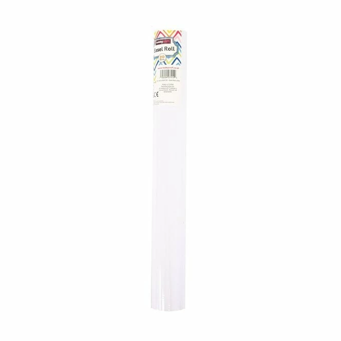 New 😍 Hobbycraft White Paper Easel Roll 42cm X 20m 👍 1 New 😍 Hobbycraft White Paper Easel Roll 42cm X 20m 👍