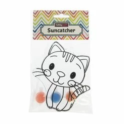 Best deal 🤩 Hobbycraft Cat Suncatcher Kit 👏 -Hobbycraft Shop 660145 1000 3 Cat Suncatcher Kids Craft