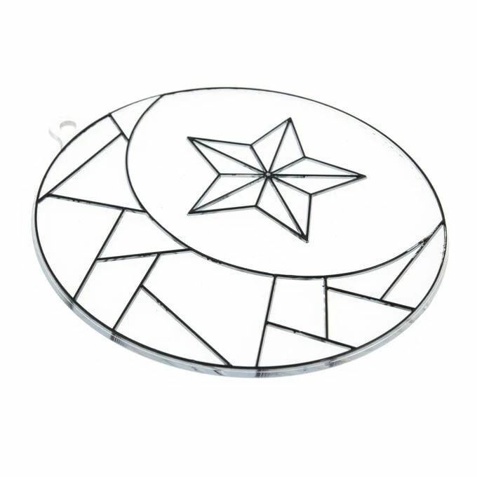 Cheapest ๐ Hobbycraft Moon And Star Suncatcher Kit โจ 2 Cheapest ๐ Hobbycraft Moon And Star Suncatcher Kit โจ - Image 2