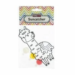 Best Pirce 🧨 Hobbycraft Llama Suncatcher Kit 🌟 -Hobbycraft Shop 660163 1000 3 llama suncatcher kids craft