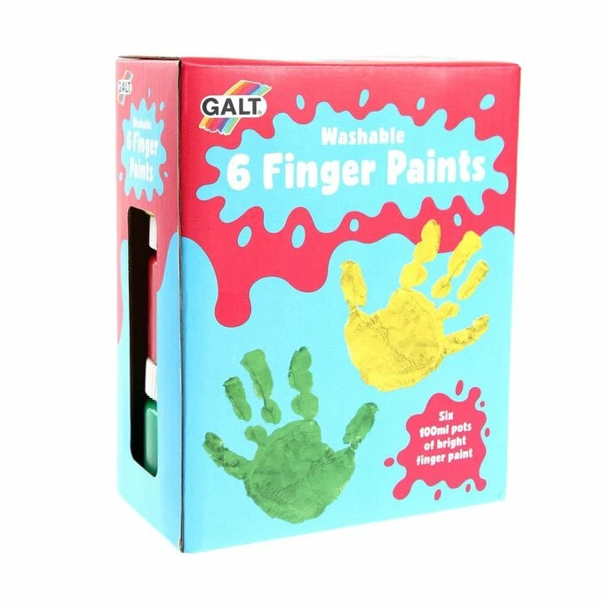 Best Pirce โค๏ธ Galt Washable Finger Paints 100ml 6 Pack ๐ฅ 2 Best Pirce โค๏ธ Galt Washable Finger Paints 100ml 6 Pack ๐ฅ - Image 2