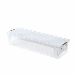 Wholesale 😀 Whitefurze Allstore Clear Wrapping Paper Storage Box 27 Litres ⌛