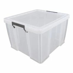 Best deal ๐ฏ Whitefurze Allstore Clear Storage Box 48 Litres ๐งจ