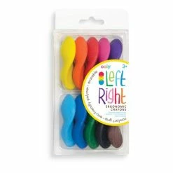 Budget ๐ Ooly Left Right Ergonomic Crayons 10 Pack ๐