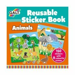 Outlet π Galt Animals Reusable Sticker Book β€οΈ