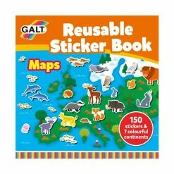 Promo π Galt Maps Reusable Sticker Book π
