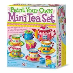 Coupon ⌛ 4M Paint Your Own Mini Tea Set 🌟