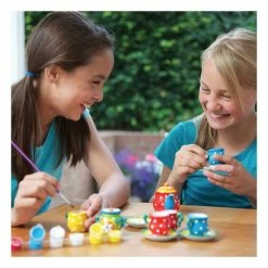 Coupon ⌛ 4M Paint Your Own Mini Tea Set 🌟 -Hobbycraft Shop 662670 1000 3 paint your own mini tea set 800