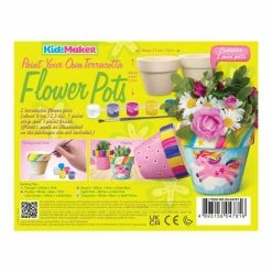 New ✨ 4M Paint Your Own Flowerpots 🔔 -Hobbycraft Shop 662671 1000 6 paint your own flower pot 800